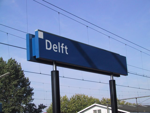 NS bewegwijzering Delft